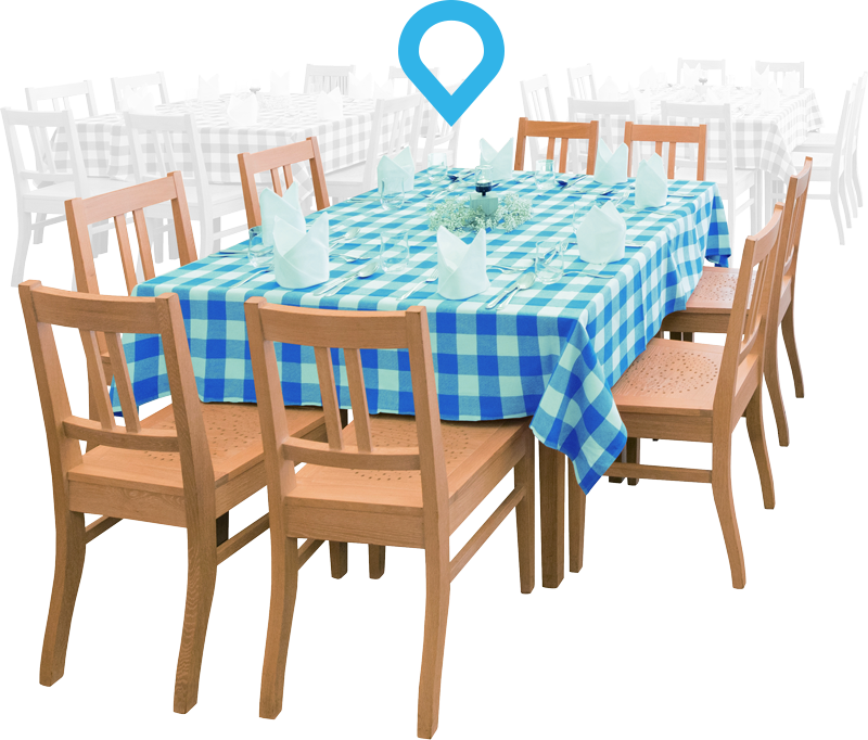 Tables in the Restaurant
